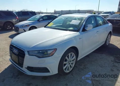 2015 Audi A6 3.0T Premium Plus z USA, uszkodzony, nr VIN WAUFGAFC1FN024426